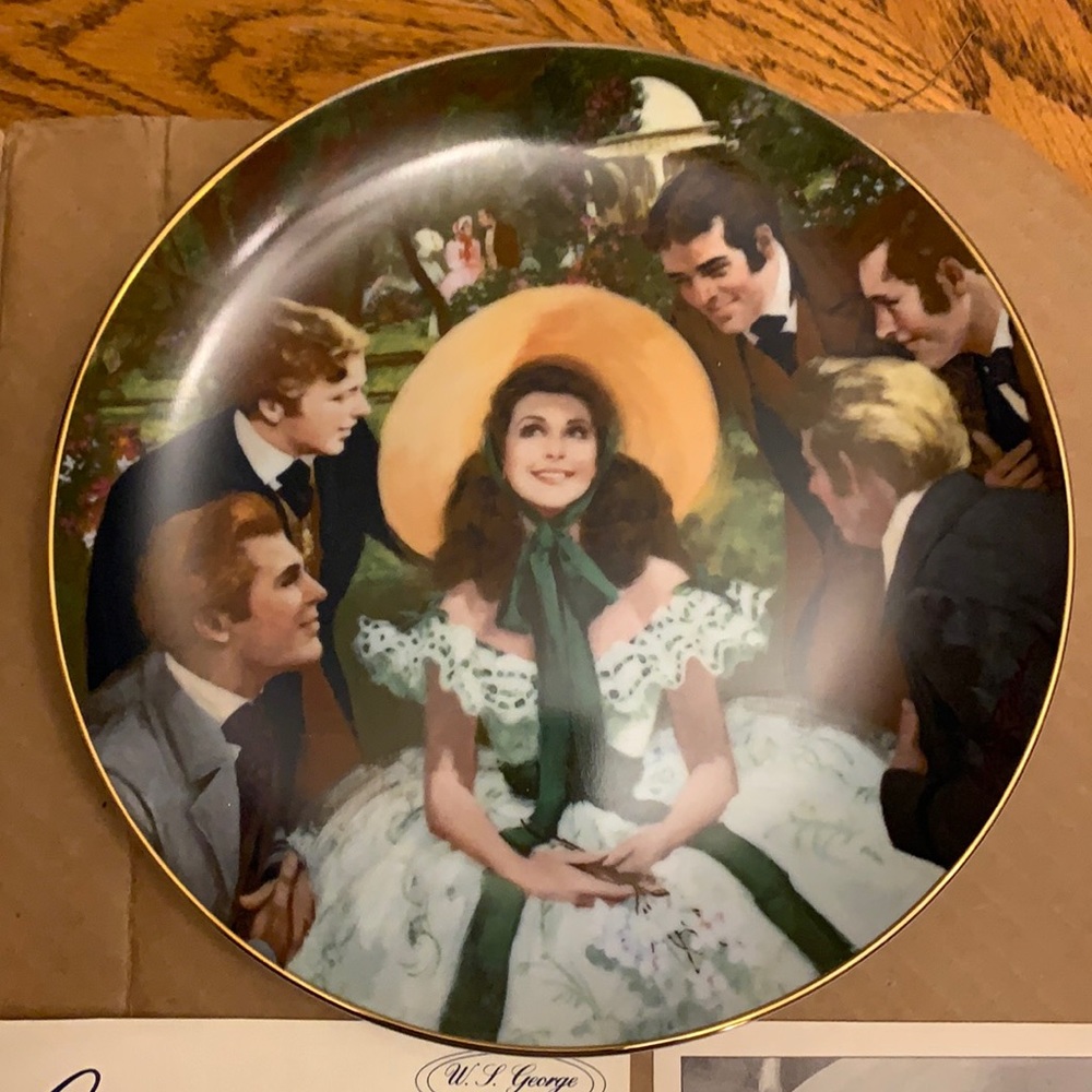 Gone with the wind collector plate
